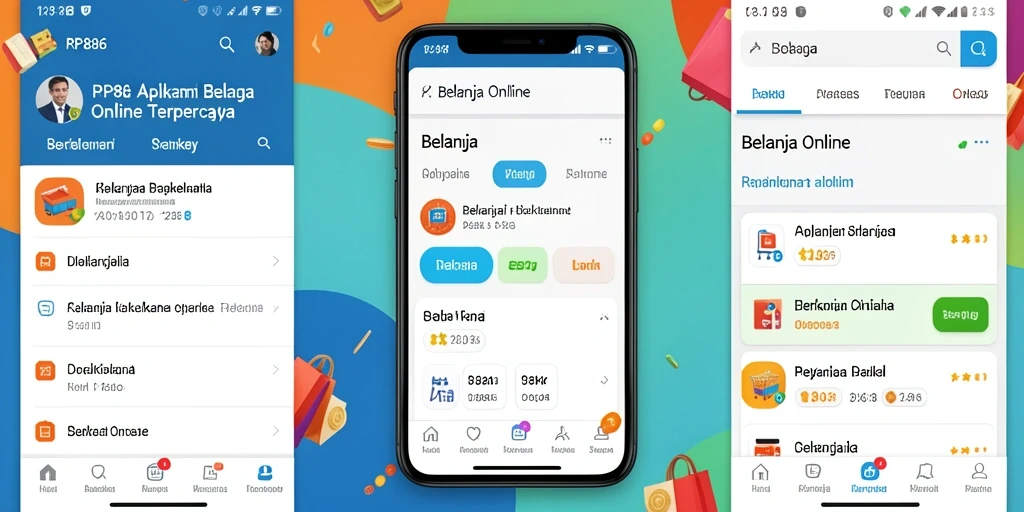 Antarmuka RP886 yang user-friendly dan menarik.