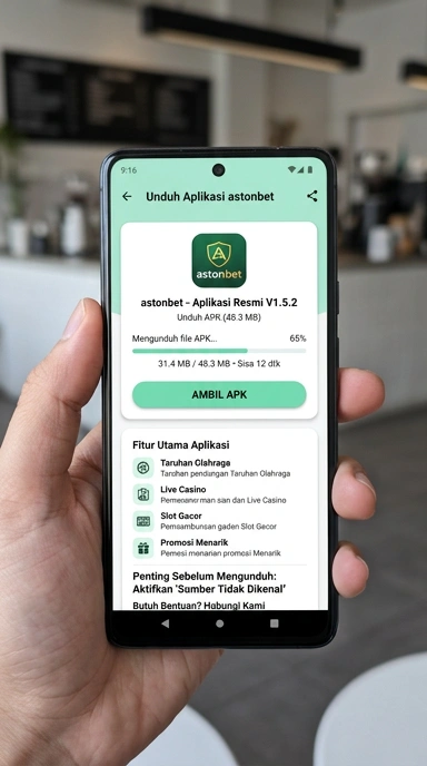 Unduh dan Instal APK astonbet untuk Android